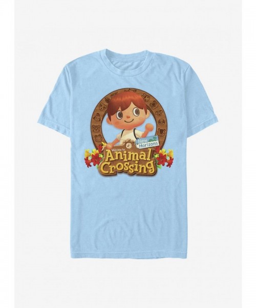 Nintendo Animal Crossing Villager Emblem Men's T-Shirt