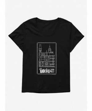 Locke & Key Blueprint Keyhouse Plus Size T-Shirt for Girls