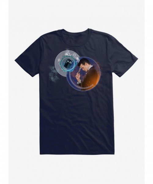 Doctor Who Eleventh Doctor TARDIS Lightweight T-Shirt for Men