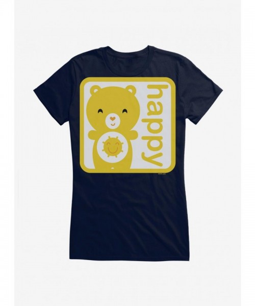 Care Bears Funshine Icon Lightweight Cotton T-Shirt for Girls