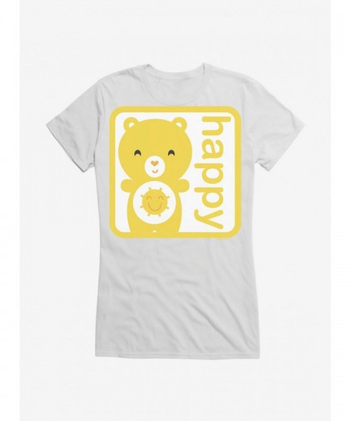 Care Bears Funshine Icon Lightweight Cotton T-Shirt for Girls
