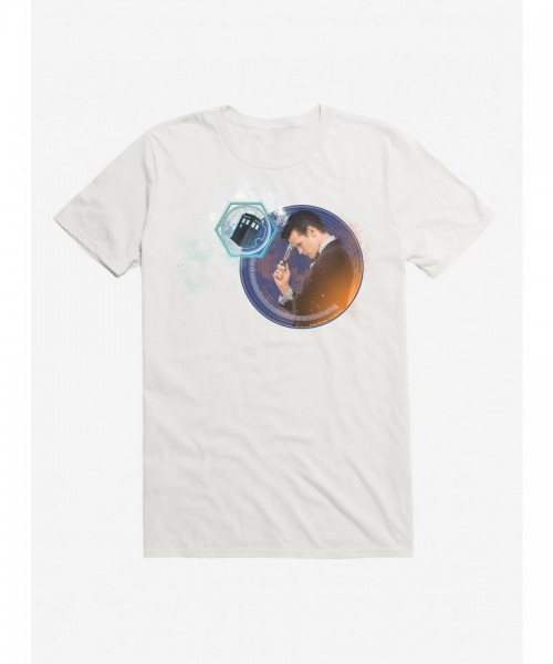 Doctor Who Eleventh Doctor TARDIS Lightweight T-Shirt for Men