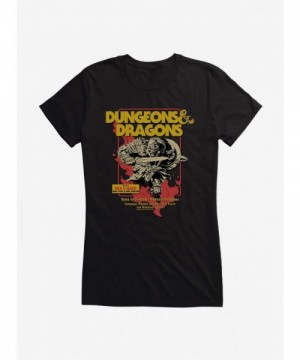 Dungeons & Dragons Inspired T-Shirt for Girls - Black Men & Magic Edition