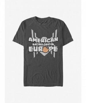 Marvel Spider-Man Men's Grey Bachelor T-Shirt