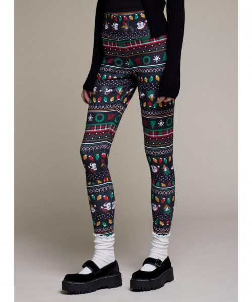 Her Universe Festive Mickey Mouse & Friends Holiday Leggings