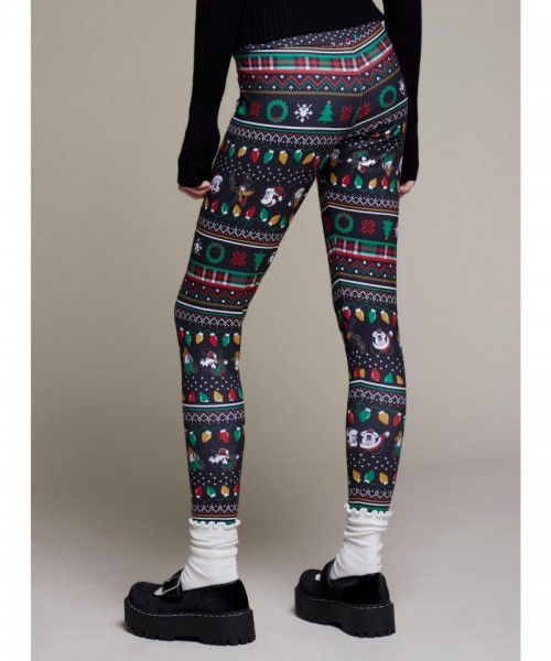 Her Universe Festive Mickey Mouse & Friends Holiday Leggings