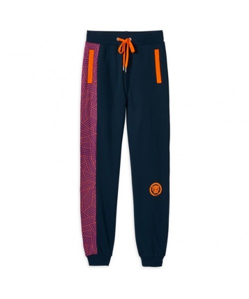 Black Panther World of Wakanda Adult Fleece Jogger Sweatpants with Bold Patterns