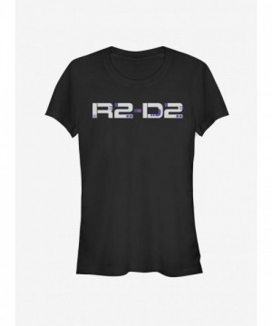 Star Wars T-Shirt for Girls - The Rise of Skywalker Droid Design - Black