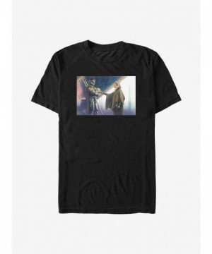 Star Wars Mandalorian Child Farewell Lightweight T-Shirt - Men's Black