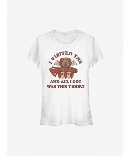 Disney Pixar Onward Manticore's Tavern Lightweight T-Shirt - White for Girls