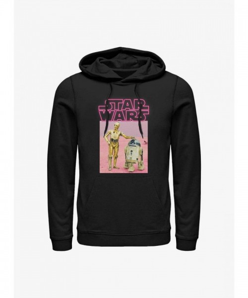 Star Wars Droid Bros Unisex Hoodie - Black