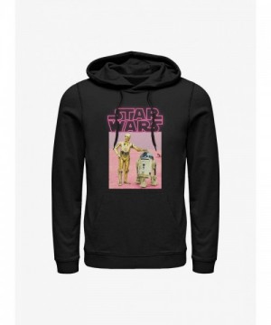 Star Wars Droid Bros Unisex Hoodie - Black