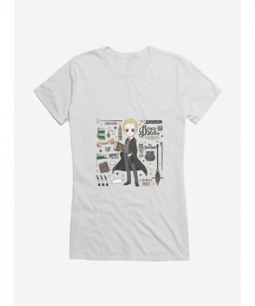 Stylized Draco T-Shirt for Girls Inspired by Harry Potter