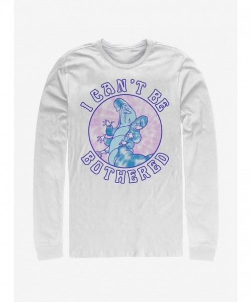 Disney Alice in Wonderland Caterpillar Long Sleeve Men's T-Shirt - White