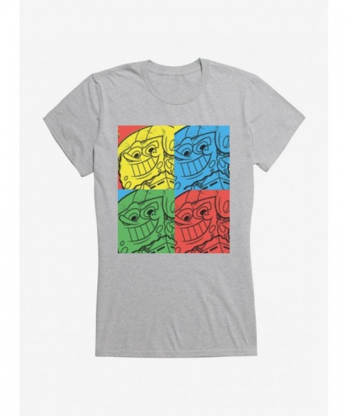 SpongeBob SquarePants Graphic Tee for Girls - Lightweight Cotton