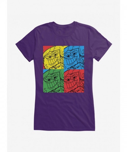 SpongeBob SquarePants Graphic Tee for Girls - Lightweight Cotton