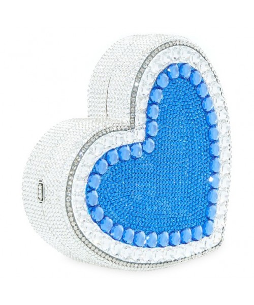 Judith Leiber Couture Titanic Heart of the Ocean Sapphire Clutch - 25th Anniversary Edition