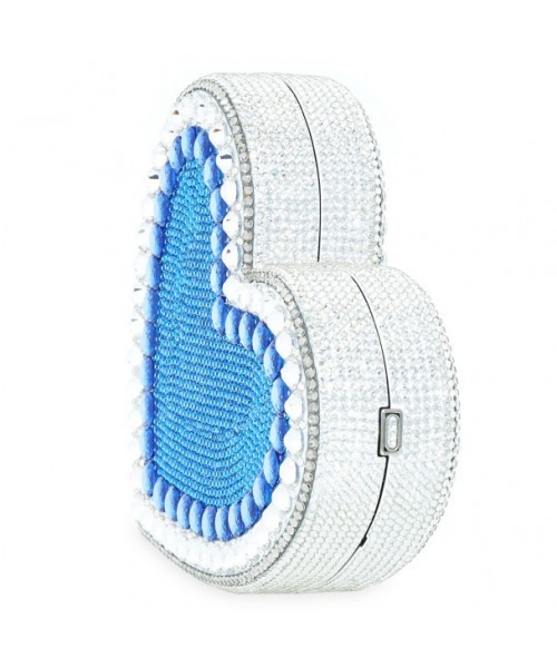 Judith Leiber Couture Titanic Heart of the Ocean Sapphire Clutch - 25th Anniversary Edition