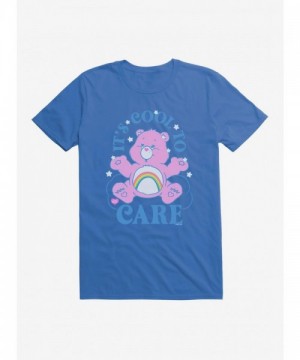 Care Bears Cheerful Blue T-Shirt for Men - Embrace Care About That Money Design