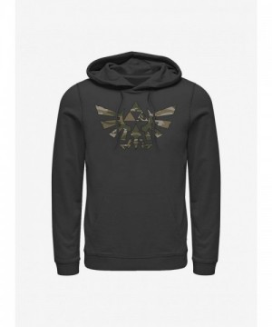 Nintendo Zelda Emblem Unisex Hoodie - Black
