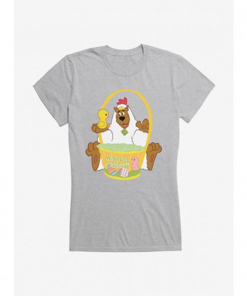 Scooby-Doo Easter Joy Girls T-Shirt in Junior Sizes