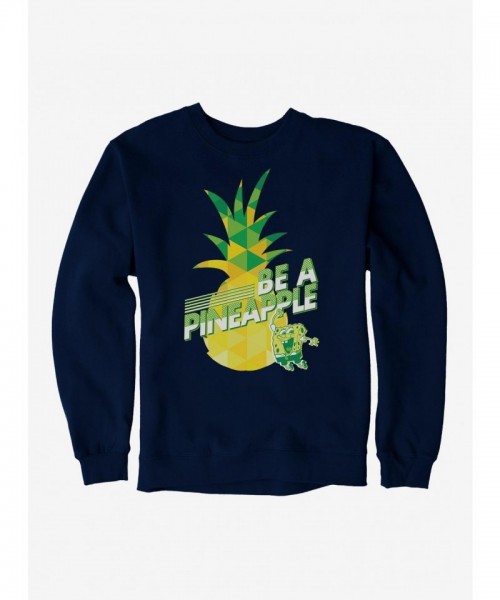 SpongeBob SquarePants Pineapple Motif Men's Sweatshirt