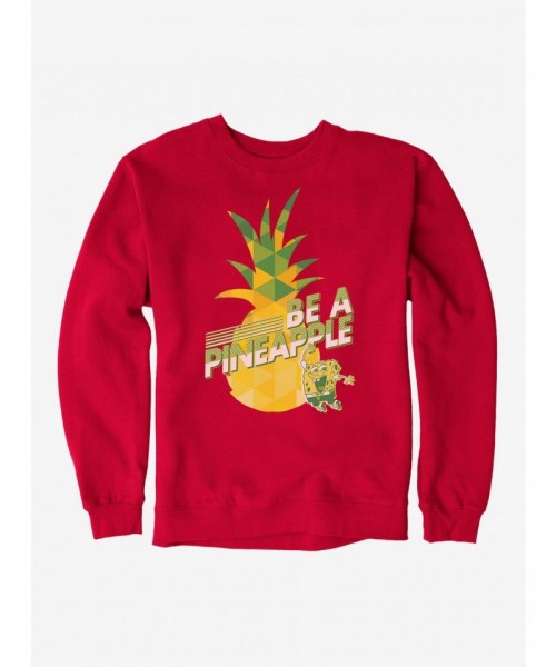 SpongeBob SquarePants Pineapple Motif Men's Sweatshirt