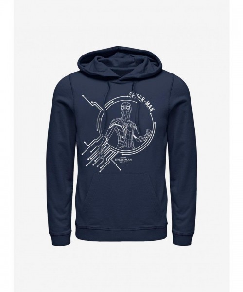 Marvel's Blue Marvel Spider-Man Tech Hoodie for Men