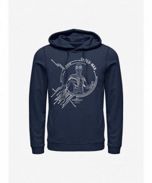 Marvel's Blue Marvel Spider-Man Tech Hoodie for Men