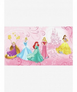 Disney Enchanted Princess Chair Rail Prepasted Mural