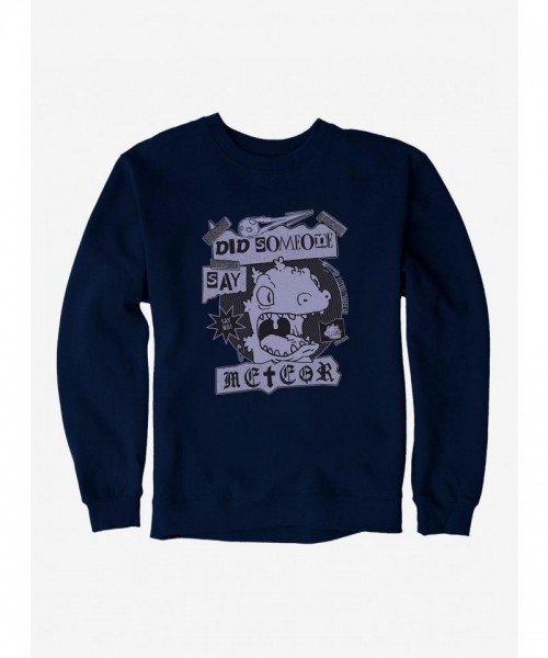 Rugrats Meteor Themed Unisex Heavy Fleece Sweatshirt