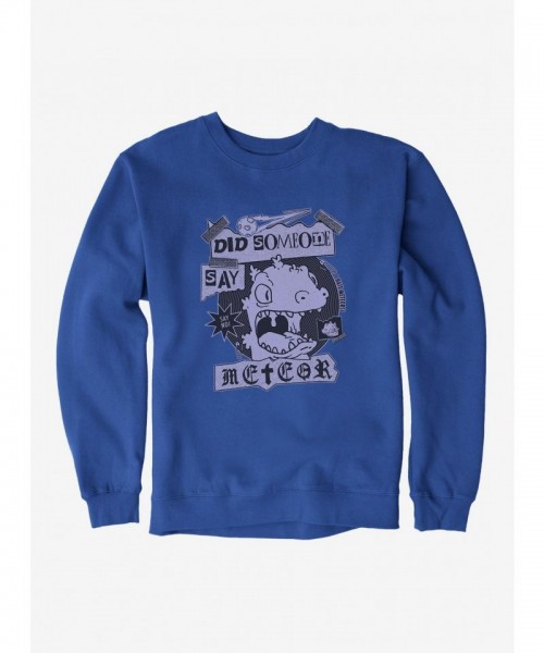Rugrats Meteor Themed Unisex Heavy Fleece Sweatshirt
