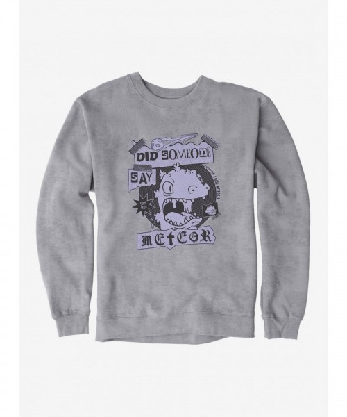 Rugrats Meteor Themed Unisex Heavy Fleece Sweatshirt