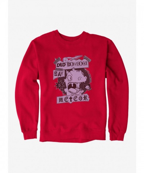 Rugrats Meteor Themed Unisex Heavy Fleece Sweatshirt