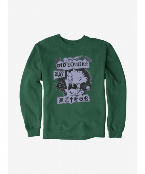 Rugrats Meteor Themed Unisex Heavy Fleece Sweatshirt