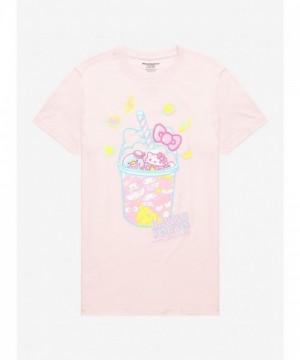 Kawaii Tokyo's Hello Kitty and Friends Pastel Boba Girls Junior Tee