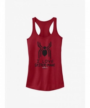Marvel No Way Home Spider-Lover Girls Tank Top - Red