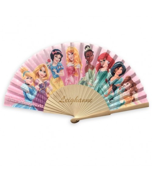 Disney Princess Personalized Folding Fan by Arribas Brothers - Walt Disney World Resort