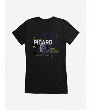 Star Trek Picard Girls Lightweight Cotton T-Shirt