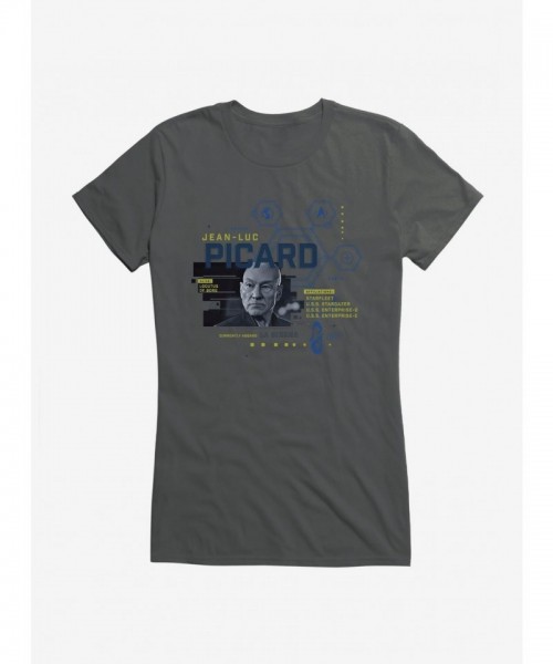 Star Trek Picard Girls Lightweight Cotton T-Shirt