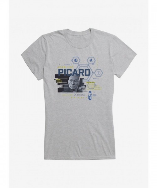 Star Trek Picard Girls Lightweight Cotton T-Shirt