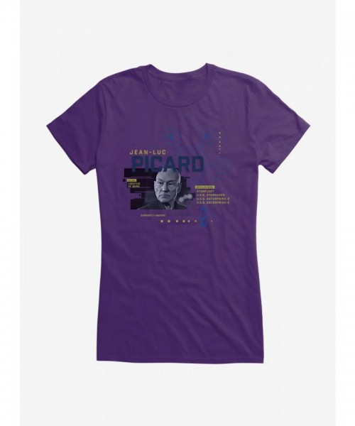 Star Trek Picard Girls Lightweight Cotton T-Shirt