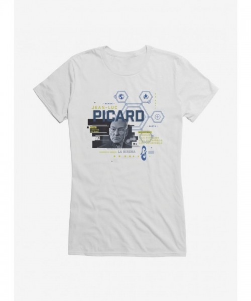 Star Trek Picard Girls Lightweight Cotton T-Shirt