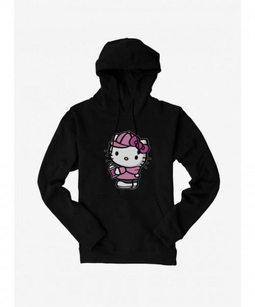 Hello Kitty Girls Pink Side Hoodie