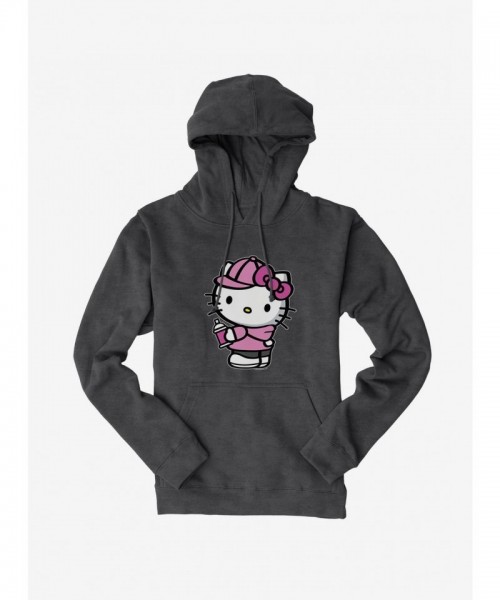 Hello Kitty Girls Pink Side Hoodie