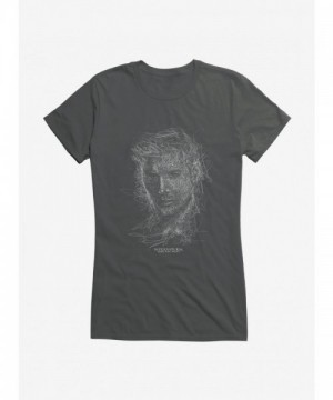 Supernatural Dean Sketch Lightweight T-Shirt for Girls