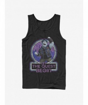 Disney Pixar Onward Quest Tank Top for Men - Black