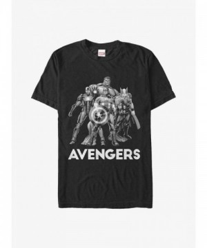 Marvel Avengers Team-Up T-Shirt - Men's Black