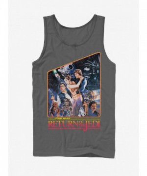 Star Wars Black Heroic Tank Top for Men