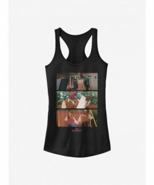 Marvel Vision Wanda T-Shirt for Girls - Black